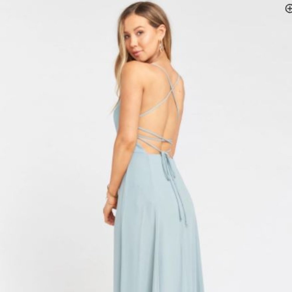 Godshaw Goddess Gown - Silver Sage